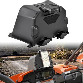 Electronic Device Tablet Holder Phone Holder GPS Mounts with Extra Storage Box for Yamaha Viking/Viking VI 2014-2024 Accessories(1PCS)