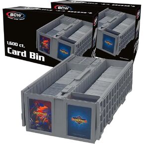 BCW 1600 Collectible Card Bin - 2 ct