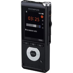 Olympus DS-2600 Digital Voice Recorder with Slide Switch & Dictation Management Software, DSS Pro, MP3, PCM, USB, External SD Card Slot + Internal Memory 2 GB