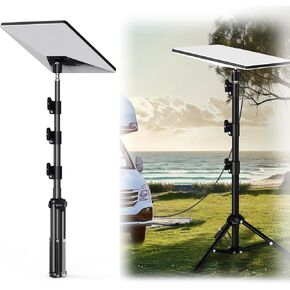 Starlink Mini Tripod Mount, Adjustable Height and Tilt for Best Performance, Starlink Internet Kit Satellite Pole Mounting Kit with Starlink Mini Pipe Adapter, Compatible with Starlink Mini Dish