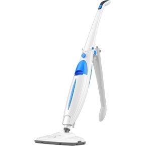 PurSteam Steam Mop Cleaner 10-in-1 with Convenient Detachable Handheld Unit, Laminate/Hardwood/Tiles/Carpet Kitchen - Garment - Clothes - Pet Friendly Steamer Whole House Multipurpose Use