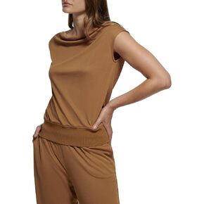 Calvin Klein Drape Front Sleeveless Top