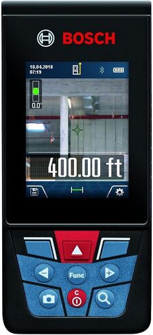 BOSCH GLM400CL Blaze Outdoor 400ft Bluetooth Connected Laser Measure with Camera & Lithium-Ion Battery in Saudi Arabia