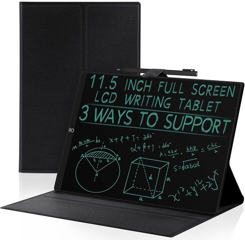 Mini LCD Writing Tablet for Adults: 6.5 inch Full Screen Drawing Board with Hall Switch Reusable Erasable Digital Notepad in Saudi Arabia