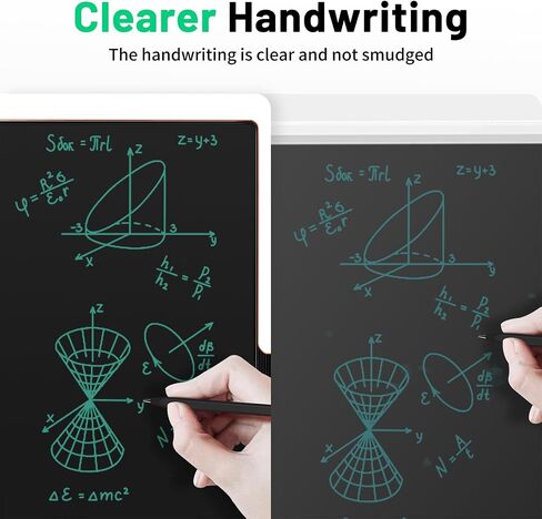 Mini LCD Writing Tablet for Adults: 6.5 inch Full Screen Drawing Board with Hall Switch Reusable Erasable Digital Notepad in Saudi Arabia