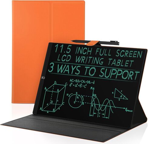 Mini LCD Writing Tablet for Adults: 6.5 inch Full Screen Drawing Board with Hall Switch Reusable Erasable Digital Notepad in Saudi Arabia