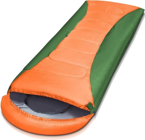 Sleeping Bags for Adults 3 Season Warm & Cool Weather Sleeping Bags for Kids 10-12 Girls Boys Lightweight & Waterproof Compact Camping Gear Equipment Backpacking Hiking Traveling Outdoors in Saudi Arabia
