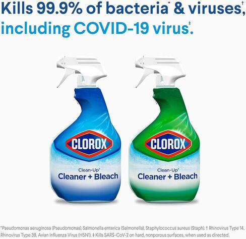 Clorox Clean-Up Refill, All Purpose Cleaner with Bleach Original, 64 Ounce Refill Bottle - Package May Vary in Kuwait