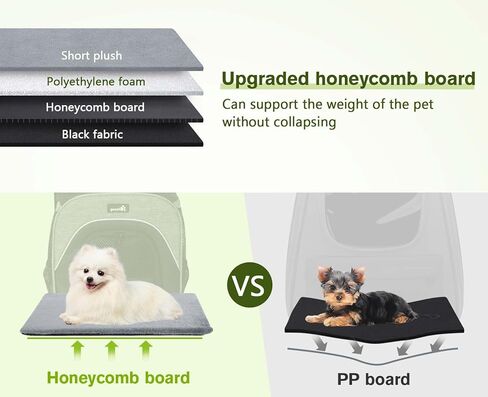 حامل حبال للكلاب الصغيرة من بيكوت مع شبكة مسامية تصل إلى 3.5 كجم/7.7 رطل، حقيبة ظهر محمولة لحمل الحيوانات الأليفة للقطط والكلاب الصغيرة، رائعة للتشيهواهوا والمالطية ويوركشاير ترير، كلب صغير طويل الشعر in Kuwait