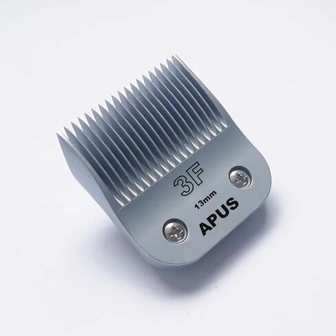 APUS Dog Grooming Clipper A5 Blade,Size 3F 13mm (1/2") Made of High Carbon Steel and Ceramic Compatible with AGC/KM2/Golden A5 Clippers. in Saudi Arabia