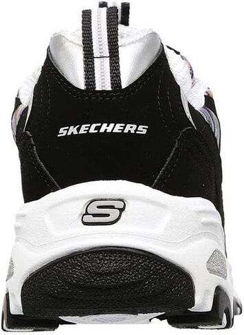 حذاء رياضي نسائي من Skechers D'Lites Interlude | نعل داخلي من إسفنج ميموري مبرد بالهواء، نعل أوسط مبطن مع نعل خارجي مرن، حذاء رياضي عصري برباط أمامي in Kuwait