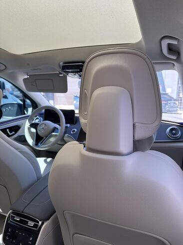 Headrest Adapter for Postless Headrest EQE, EQS, EQE350, EQS450, GLC SUV Coupe, E Class, C Class Sedan, SUV using a Two-Post Tablet Mount Holder That fits iPad, Pro, Air, Galaxy, Black in Saudi Arabia