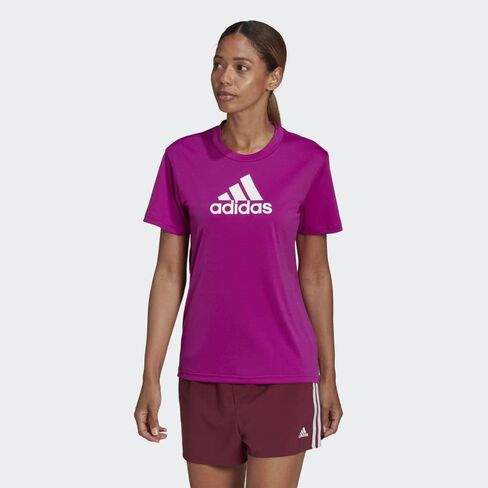 adidas Women's Primeblue Designed 2 Move Logo Sport Tee in Saudi Arabia