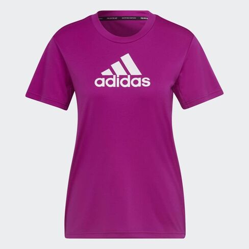 adidas Women's Primeblue Designed 2 Move Logo Sport Tee in Saudi Arabia