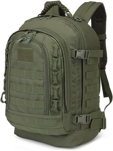 35L Military Tactical Backpack Army 3 Day Assault Pack Bag with Molle System (Black) in Saudi Arabia