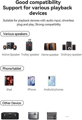 Bluetooth Audio Adapter Bluetooth 5.1 Audio Receiver HiFi for Music Streaming Sound System Wireless Audio Adapter Stereo AUX RCA Works with Smart Phones and Tablets, Wireless Adapter for Speakers in Kuwait