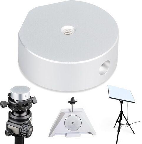 Tripod Adapter Compatible with Starlink Mini Aluminum Alloy Tripod Mount Adapter Compatible with Star Link Mini - 1/4"-20 Threaded Fit Inside The Pipe Adapter in Kuwait