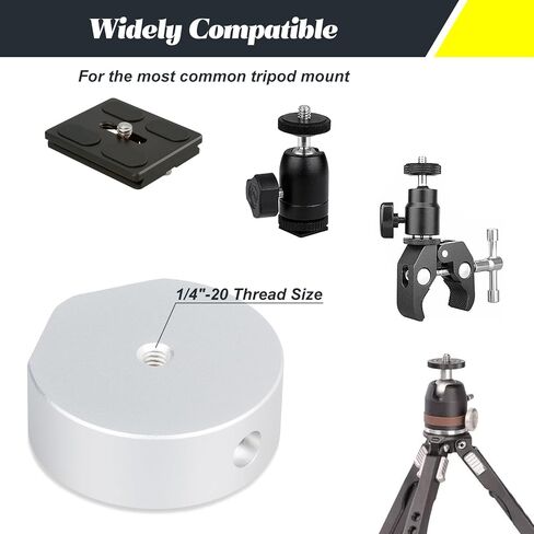 Tripod Adapter Compatible with Starlink Mini Aluminum Alloy Tripod Mount Adapter Compatible with Star Link Mini - 1/4"-20 Threaded Fit Inside The Pipe Adapter in Kuwait