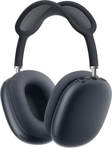 Apple AirPods Max Wireless Over-Ear Headphones, Pro-Level Active Noise Cancellation, Transparency Mode, Personalized Spatial Audio, USB-C Charging, Bluetooth Headphones for iPhone - Midnight in Saudi Arabia