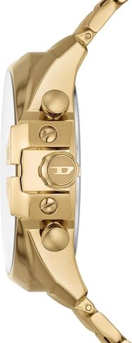 Diesel Men's 'Mega Chief' Quartz Stainless Steel Watch, Color:Silver-Toned (Model: DZ4417) in Saudi Arabia
