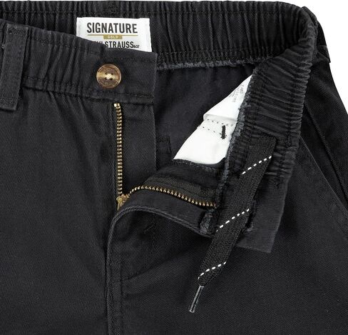 Signature by Levi Strauss & Co. Gold Label Boys' Pull on Uniform Shorts in Saudi Arabia