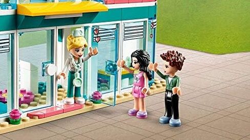 LEGO 41394 Friends Heartlake City Hospital Playset with Emma and 2 Other Mini Dolls, for Girls and Boys 6 in Saudi Arabia