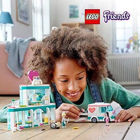 LEGO 41394 Friends Heartlake City Hospital Playset with Emma and 2 Other Mini Dolls, for Girls and Boys 6 in Saudi Arabia