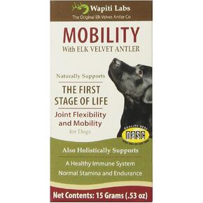Dog Mobility Pet Supplement Formula, 15gm