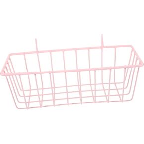 Rabbit Hay Rack Bunny Hay Holder Rabbit Supply Bunny Feeder Manger Hanging Rabbit Feeder Rabbit Hay Feeder for Cage Rabbit Accessories Food Dispenser Chinchilla Pink Wrought Iron