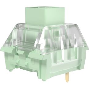 Kailh Box Jade Bamboo Switch,Heavy 3 pin 55gf Clicky Switches IP56 Water-Proof Compatible MX Gaming Mechanical Keyboard(Jade Bamboo,72pcs)