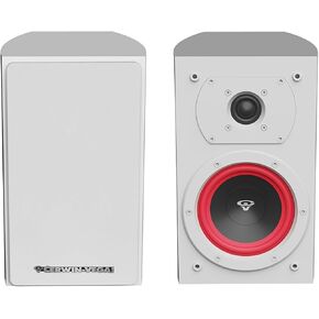 CERWIN-VEGA! Home Audio LA165W 6.5 inch 150 Watts 2-Way Bookshelf Speakers (White)