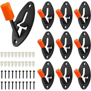 10 Pack European Mount Skull Hanger, Metal Deer Skull Mount with 5 Adjustable Positions, Mount Skull Hanger for Hanging & Mounting Taxidermy Deer, Suitable for Indoor or Outdoor Use