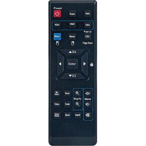 VINABTY Replace Remote Control fit for for ViewSonic DLP Projector PJD5133 PJD5233 PJD5523W PJD5353 VS14116 VS13869 VS14112 VS14114 VS13870 PJD5123 PJD5223 PJD5221 PJD5133