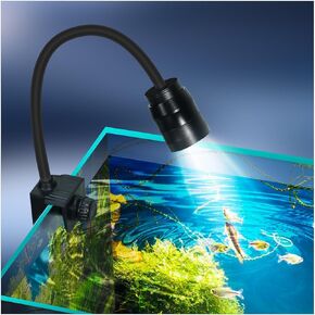 UPETTOOLS Aquarium Light Full Spectrum Fish Tank Lights LED Zoom Lights for Plants 3 Colors Adjustable Focal Length (10)