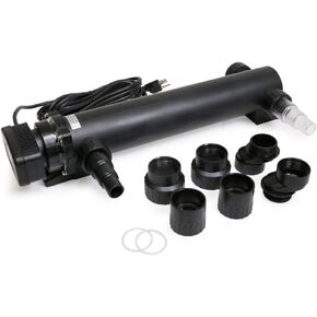36W Non-Submersible UV Ultraviolet 21.5" Light Clarifier Lamp Filter for Aquarium Koi Pond Fish Tank