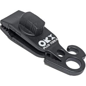 ORXPLUS TOOLS 4pcs Knot-free Tarp Clips Thumb Screw with Hook Tail Tent Clips Awning Clamp Set Tent Clamps for Camping Canopies, Car Cover, Winter Boat Cover, Pool Cover, Sun Shade
