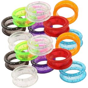20Pcs Soft Silicone Finger Rings for Pet Shears and Barber Scissors Comfortable Finger Inserts Grips Thumb Protector Grooming Shear Accessories for Dog Hair Cutting in Kuwait