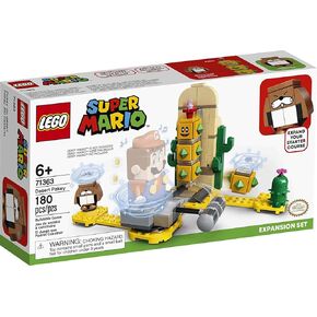 LEGO Super Mario Desert Pokey Expansion Set 71363 Building Kit; Toy for Creative Kids to Combine with The Super Mario Adventures with Mario Starter Course (71360) Playset (180 Pieces)