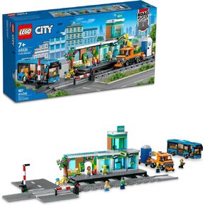 LEGO City Train Station 60335 Building Toy Set for Boys, Girls, and Kids Ages 7+ (907 Pieces) in Saudi Arabia