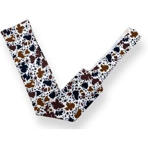 Showman Cow Print Slip-On Tail Bag