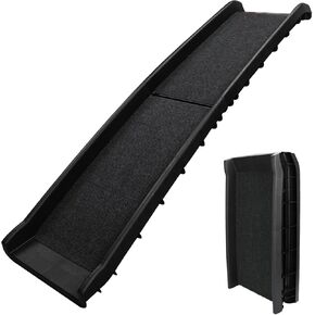 PawStep 51006 61 inch Portable Folding Pet Ramp Great for Truck SUV Car with Anti-Slip Tape Pad