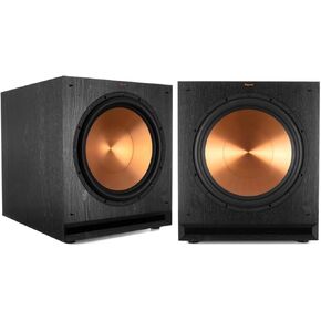Klipsch SPL-150 15" 800W Subwoofer, Ebony Vinyl, 2-Pack