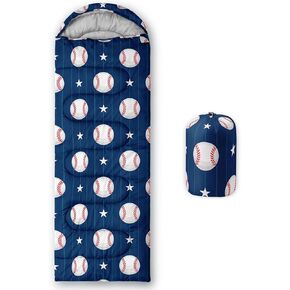 QOOMO Camping Sleeping Bags,3 Season Warm & Cool Weather,Lightweight,Waterproof Sleeping Bags for Adults & Kids,Traveling,and Outdoors,Camping Gear Equipment