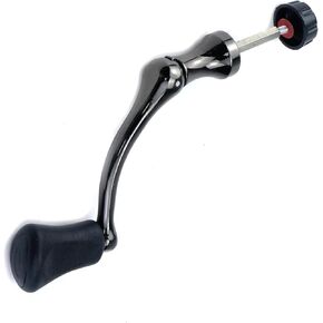 1Pc Black Fishing Reel Handle Fishing Wheel Grasp Spinning Crank Handle Arm Grip Part Knob Tackle Wheel Ball Shake Rotary Knob Easy Installation,Reel Replacement Parts,Sports and Outdoors,Accessories