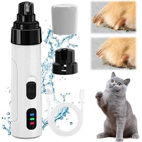 Silent Grind Pro for Dogs, Silent Grind Pro Dog Nail Trimmer, Rechargeable Electric Dog Nail Clippers, Super Quiet Dog Nail Grinder, Pet Nail Grinder Paws Grooming & Smoothing Tool