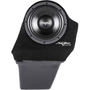 Skar Audio Single 10" Loaded Subwoofer Enclosure Compatible with 2020-2024 Tesla Model Y Vehicles