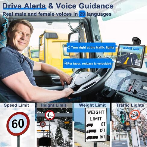 نظام تحديد المواقع العالمي (GPS) لمستكشف شاحنة السيارة - نظام الملاحة بشاشة لمس 9 بوصة، 2024 خرائط الولايات المتحدة/كاليفورنيا/MX غير المتصلة بالإنترنت تحديث مجاني مدى الحياة، التوجيه الصوتي، تحذير كاميرا السرعة، نظام تحديد المواقع العالمي للسيارات RV لسا in Kuwait