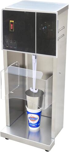 110 فولت تلقائي 110 فولت صانع الآيس كريم خلاط خلاط تحريك آلة دوامة الآيس كريم شاكر خلاط لينة الآيس كريم خلاط الزبادي مزج آلة خلاط 3400r / دقيقة، 3 أكواب اليد in Kuwait