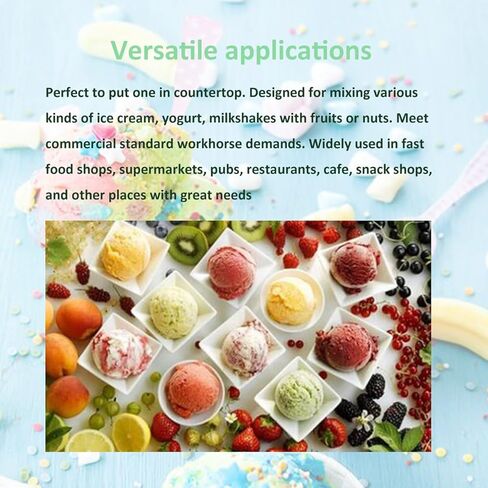 110 فولت تلقائي 110 فولت صانع الآيس كريم خلاط خلاط تحريك آلة دوامة الآيس كريم شاكر خلاط لينة الآيس كريم خلاط الزبادي مزج آلة خلاط 3400r / دقيقة، 3 أكواب اليد in Kuwait