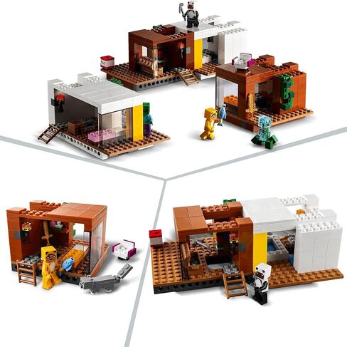 LEGO Minecraft The Modern Treehouse 21174 Giant Treehouse Building Kit Playset; Fun Toy for Minecraft-Gaming Kids; New 2021 (909 Pieces) in Saudi Arabia